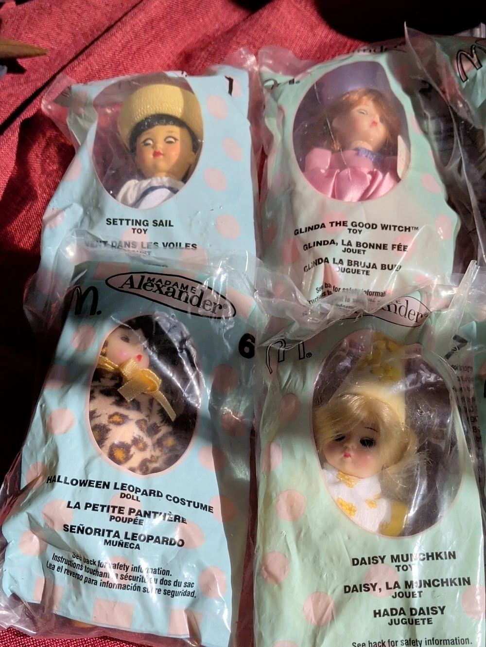 McDonald's 2003 Complete Set Of 10 Madame Alexander McDonald's Dolls Brand New
